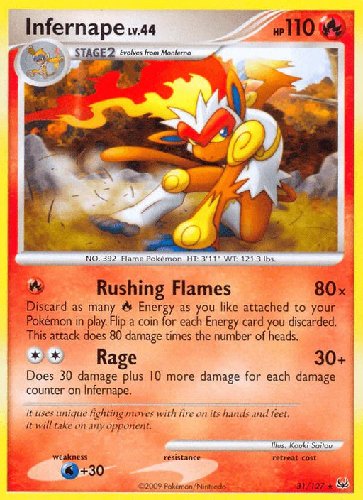 Infernape (31/127) [Platinum: Base Set] - for just $1.65! 