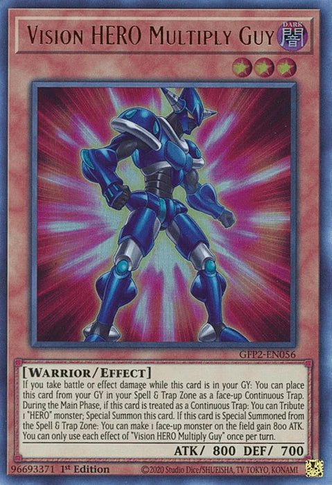 Vision HERO Multiply Guy [GFP2-EN056] Ultra Rare - for just $0.10! 