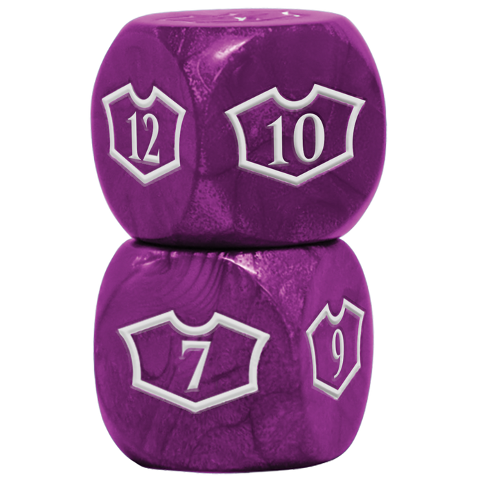 Ultra PRO: Loyalty Dice Set - 22MM Deluxe with 7-12 (Swamp) - for just $0! 