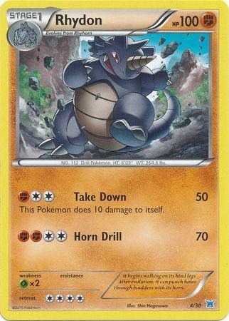 Rhydon (4/30) [XY: Trainer Kit 2 - Latios] - for just $0.45! 
