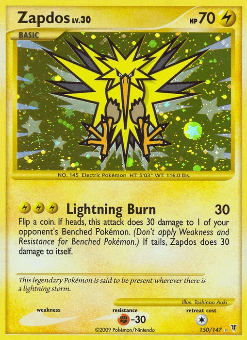 Zapdos (150/147) [Platinum: Supreme Victors] - for just $84.55! 