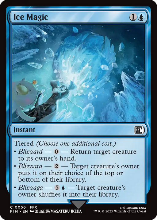 Ice Magic (FIN-056) - FINAL FANTASY - for just $0.04! 