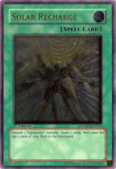 Solar Recharge [LODT-EN052] Ultimate Rare - for just $20.45! 