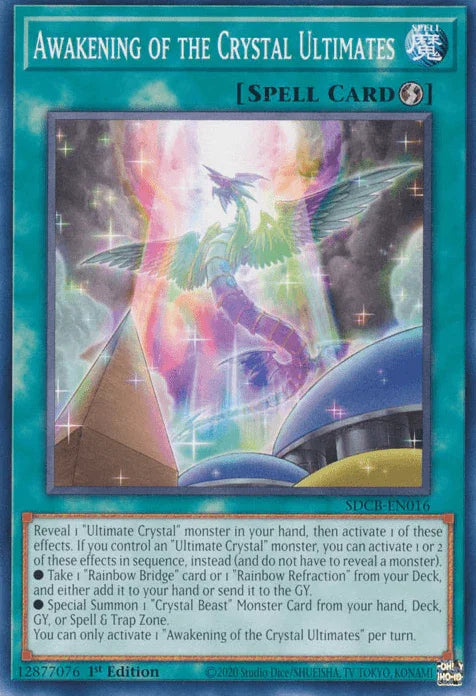 Awakening of the Crystal Ultimates [SDCB-EN016] Common - for just $0.10! 