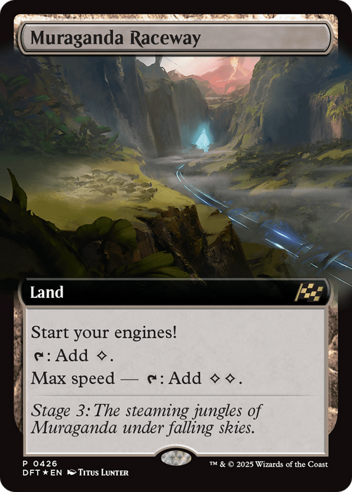 Muraganda Raceway (DFT-426) - Aetherdrift: (Extended Art) Foil - for just $0.20! 
