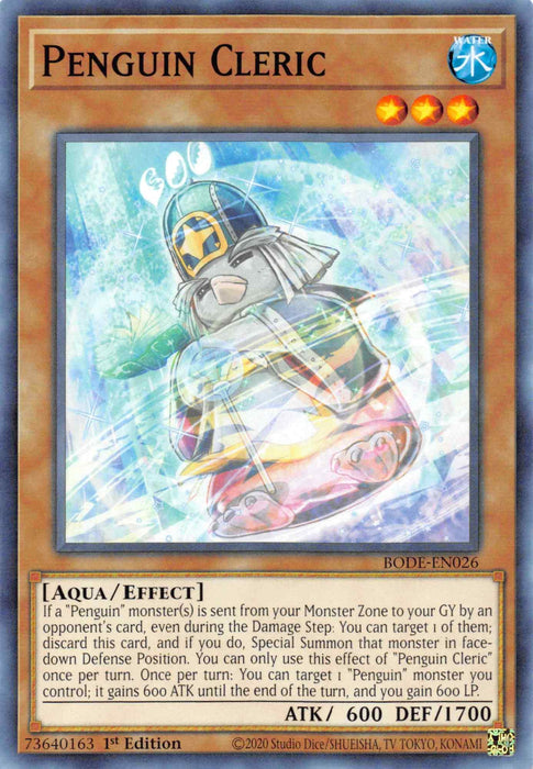 Penguin Cleric [BODE-EN026] Common - for just $0.10! 