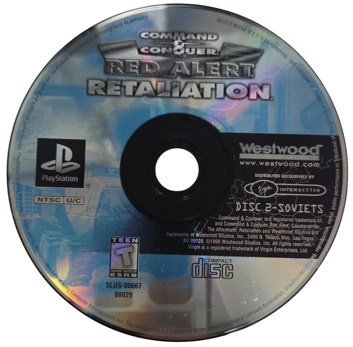 Command and Conquer: Red Alert - Retaliation – PlayStation 1 (PS1) - for just $22.99! 
