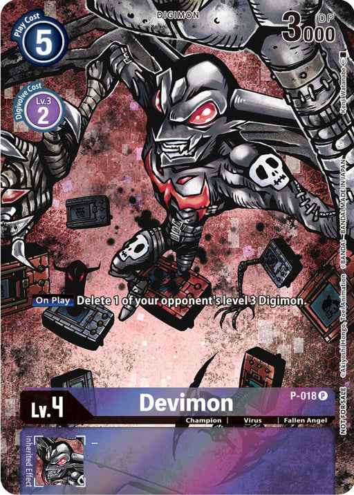 Devimon [P-018] (25th Special Memorial Pack) [Promotional Cards] - Just $0.10! Shop now at Retro Gaming of Denver