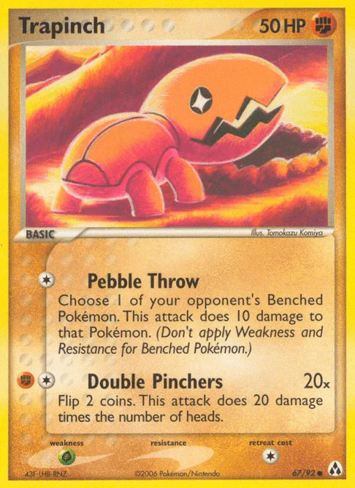 Trapinch (67/92) [EX: Legend Maker] - for just $0.35! 