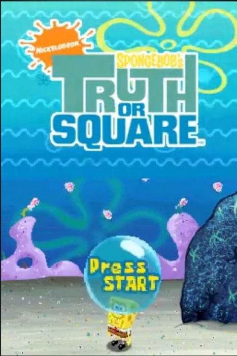SpongeBob's Truth or Square — Nintendo DS (DS) - for just $7.99! 