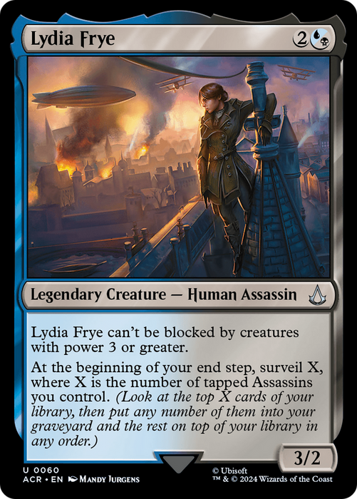 Lydia Frye (ACR-060) - Assassin's Creed - for just $0.05! 