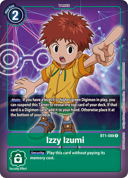 Izzy Izumi [BT1-088] (Buy-A-Box Promo) [Release Special Booster Ver.1.0 Promos] - Just $0.20! Shop now at Retro Gaming of Denver