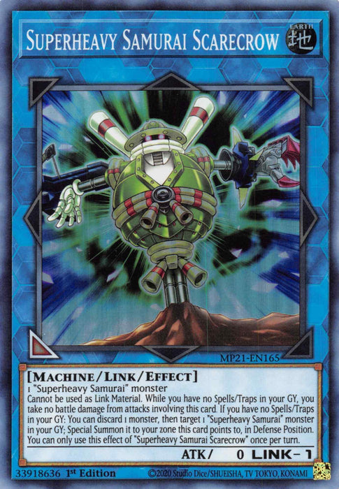 Superheavy Samurai Scarecrow [MP21-EN165] Super Rare - for just $0.10! 