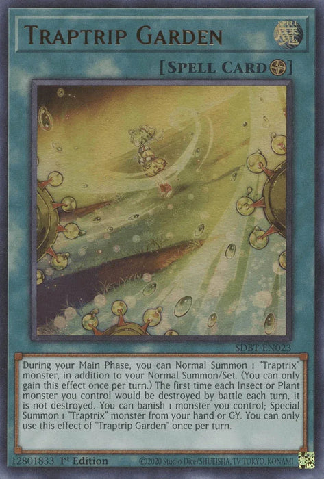 Traptrip Garden [SDBT-EN023] Ultra Rare - for just $0.10! 