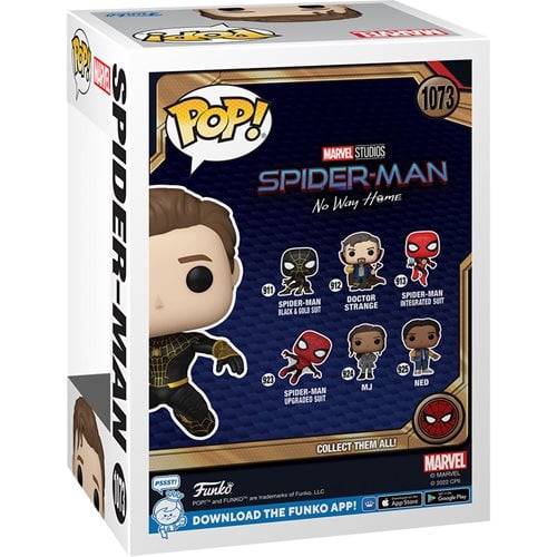 Funko Pop! 1073 Spider-Man: No Way Home - Unmasked Spider-Man Black Suit Vinyl Figure - AAA Anime Exclusive - Premium  - Just $17.70! Shop now at Retro Gaming of Denver