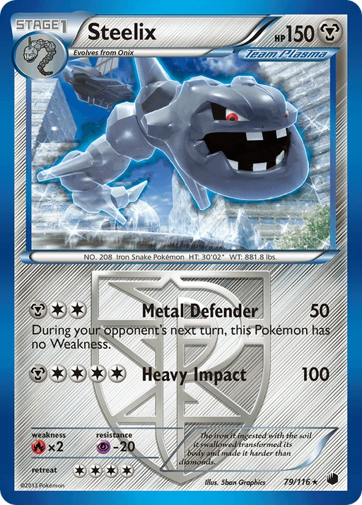 Steelix (79/116) [Black & White: Plasma Freeze] - for just $1.55! 