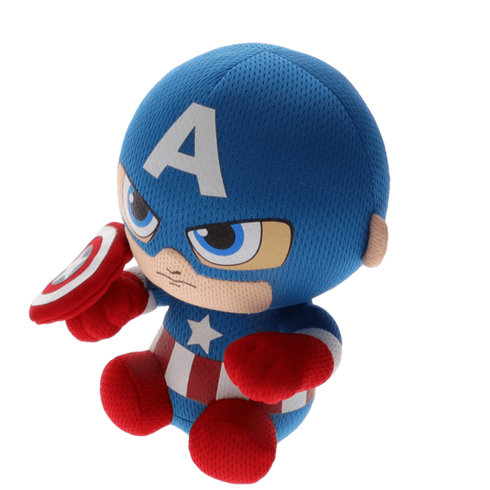 Ty Marvel Beanie Babies: Captain America (Small) - for just $6.99! 