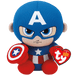Ty Marvel Beanie Babies: Captain America (Small) - for just $6.99! 