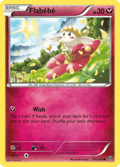 Flabebe (101/162) [XY: BREAKthrough] - for just $0.15! 