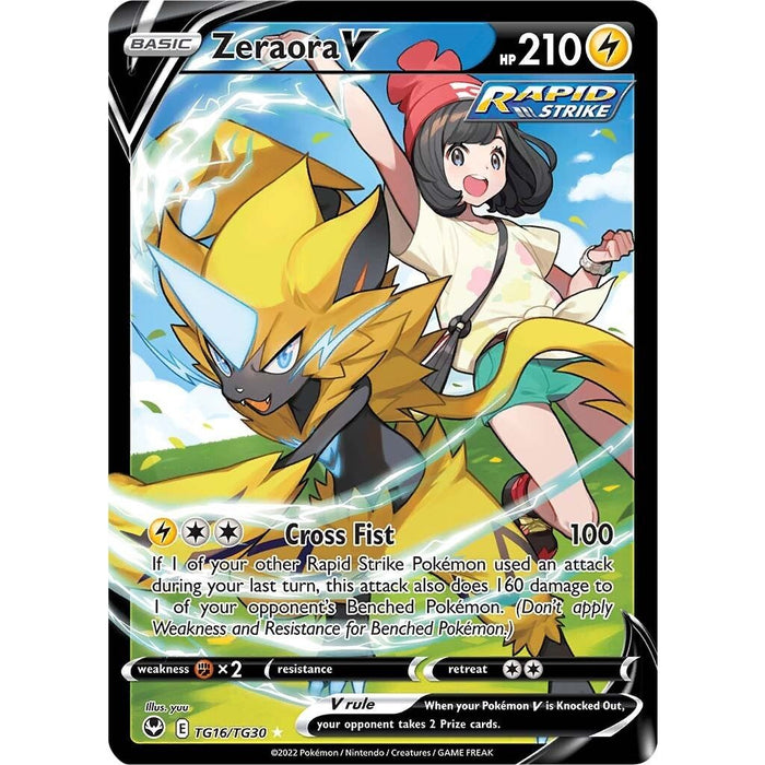 Zeraora V (TG16/TG30) [Sword & Shield: Silver Tempest] - Just $2.95! Shop now at Retro Gaming of Denver