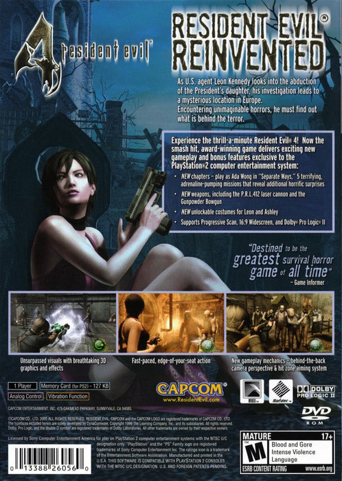 Resident Evil 4 – PlayStation 2 (PS2) - for just $12.99! 