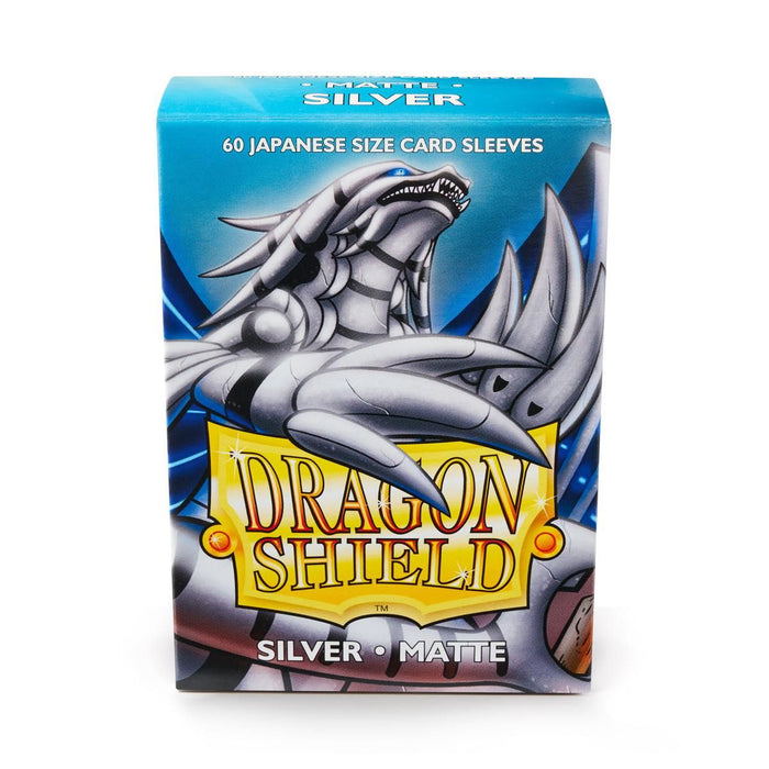 Dragon Shield: Japanese Size 60ct Sleeves - Silver (Matte) - Just $0! Shop now at Retro Gaming of Denver