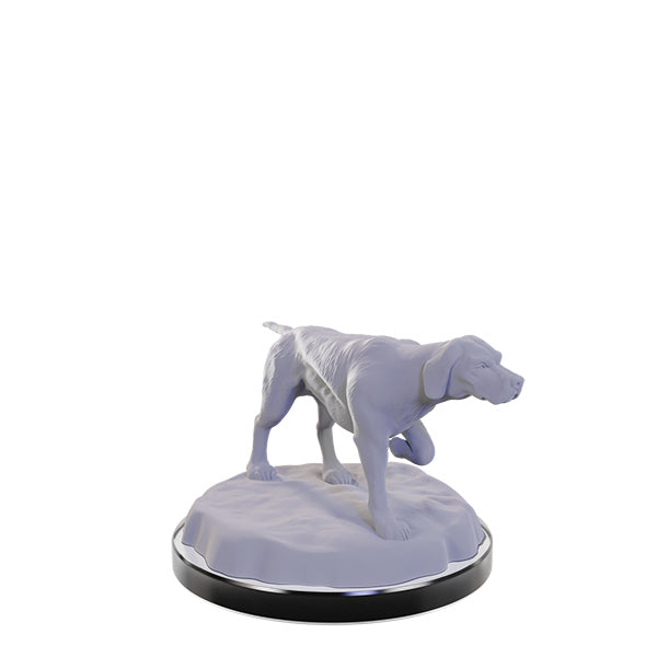 WizKids Deep Cuts Unpainted Miniatures: Dog Companions - for just $5.99! 