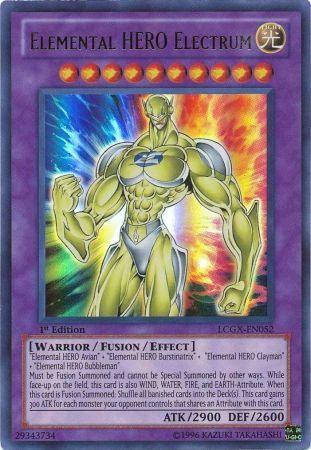 Elemental HERO Electrum [LCGX-EN052] Ultra Rare - for just $1.20! 