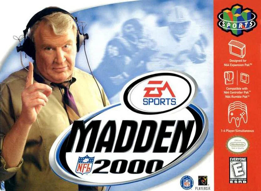 Madden NFL 2000 [Game Only] – Nintendo 64 (N64) - for just $4.99! 