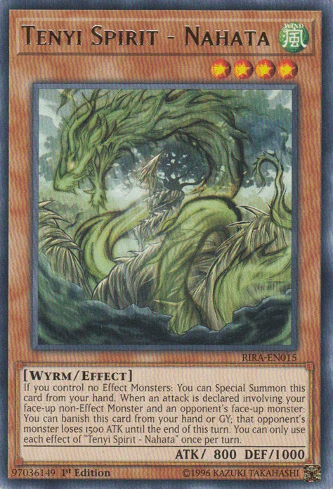 Tenyi Spirit - Nahata [RIRA-EN015] Rare - for just $0.10! 