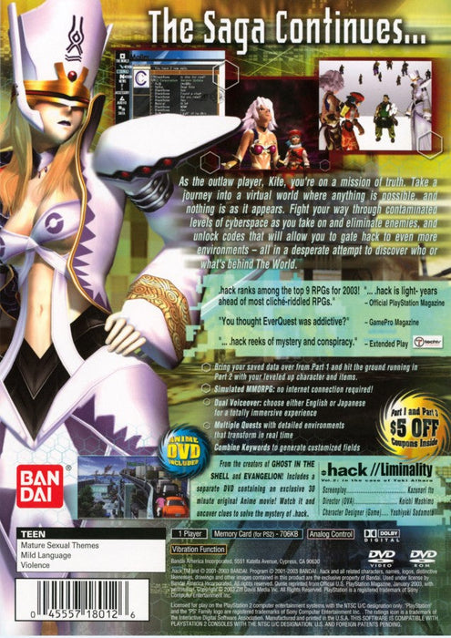 .hack//Mutation – PlayStation 2 (PS2) - for just $36.99! 