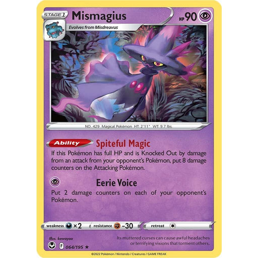 Mismagius (064/195) [Sword & Shield: Silver Tempest] - Just $0.07! Shop now at Retro Gaming of Denver