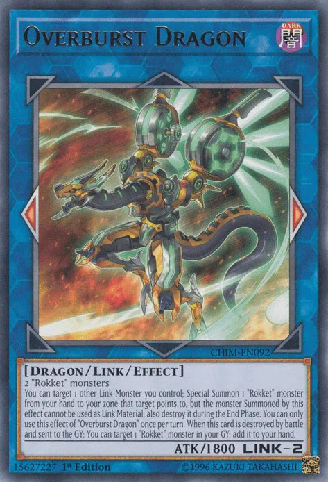Overburst Dragon [CHIM-EN092] Rare - for just $0.10! 