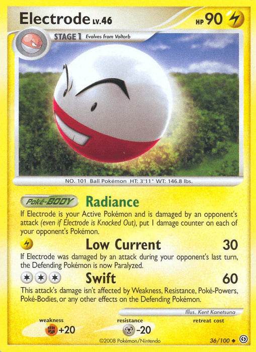 Electrode (36/100) [Diamond & Pearl: Stormfront] - for just $0.20! 