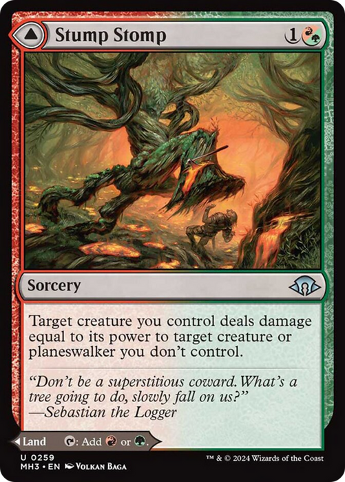 Stump Stomp (MH3-259) - Modern Horizons 3 - for just $0.13! 