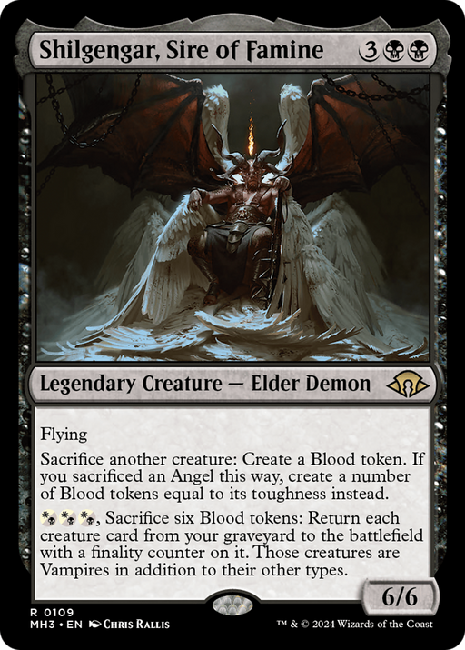 Shilgengar, Sire of Famine (MH3-109) - Modern Horizons 3 - for just $0.09! 
