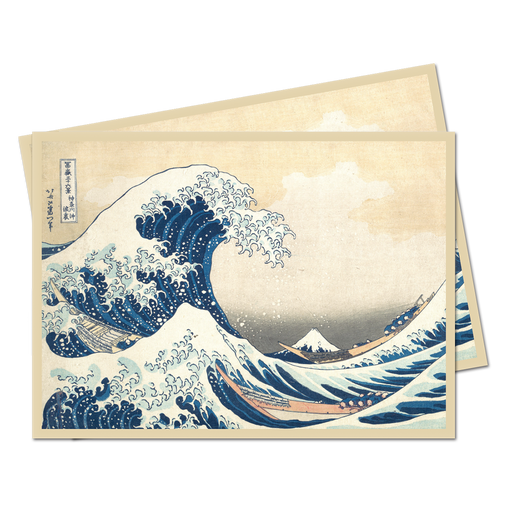 Ultra PRO: Standard 65ct Sleeves - Fine Art (The Great Wave Off Kanagawa) - for just $0! 
