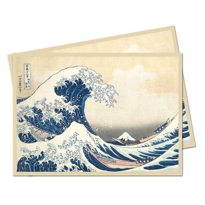 Ultra PRO: Standard 65ct Sleeves - Fine Art (The Great Wave Off Kanagawa) - for just $0! 