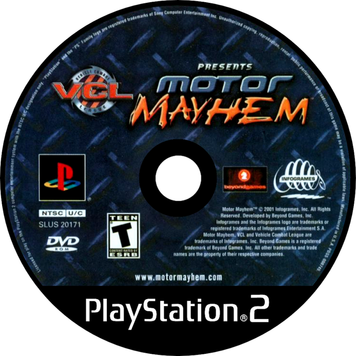 Motor Mayhem – PlayStation 2 (PS2) - for just $5.99! 