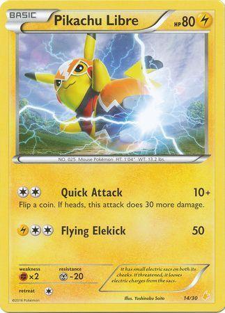 Pikachu Libre (14/30) [XY: Trainer Kit 3 - Pikachu Libre] - for just $8.65! 