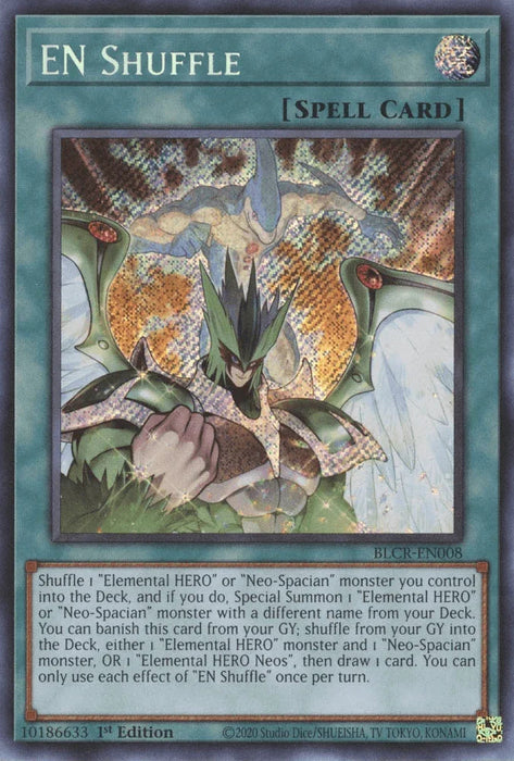 EN Shuffle [BLCR-EN008] Secret Rare - for just $2.10! 