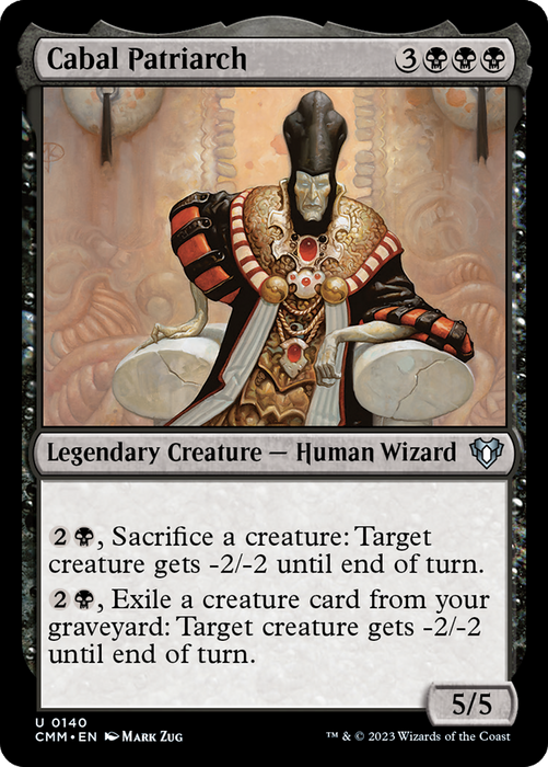 Cabal Patriarch (CMM-140) - Commander Masters - for just $0.01! 