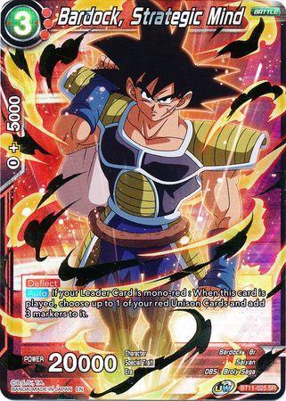 Bardock, Strategic Mind (BT11-025) [Vermilion Bloodline 2nd Edition] - for just $0.15! 