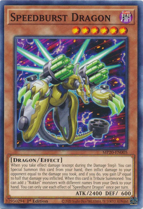 Speedburst Dragon [MP20-EN005] Common - for just $0.10! 