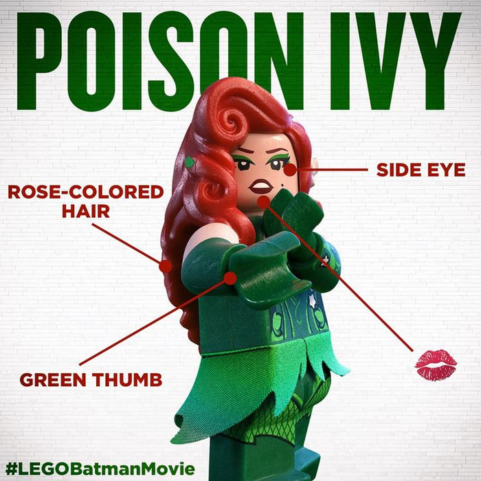 Poison Ivy Minifigure - Sprout Creativity (Lego-Compatible Minifigures) - Just $4.50! Shop now at Retro Gaming of Denver