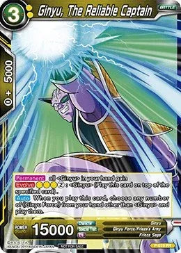 Ginyu, The Reliable Captain (P-019) [Promotion Cards] - for just $0.20! 