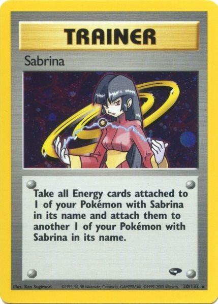 Sabrina (20/132) [Gym Challenge Unlimited] - for just $30.30! 