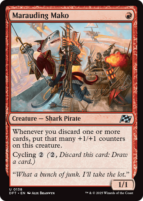 Marauding Mako (DFT-138) - Aetherdrift Foil - for just $0.35! 