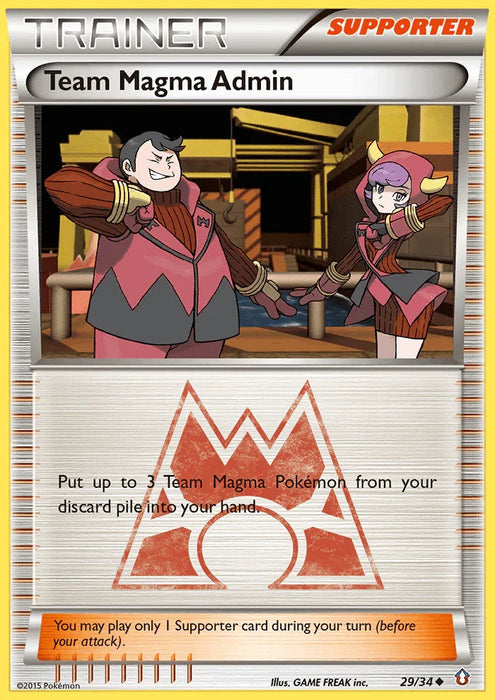 Team Magma Admin (29/34) [XY: Double Crisis] - for just $0.30! 