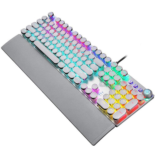 Punk Green Axis Notebook Computer Wired Gaming Keyboard - for just $168.62! 